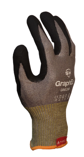 SW® Graphex® G66200 Micro Nitrile Coated AxiFybr® Cut Gloves